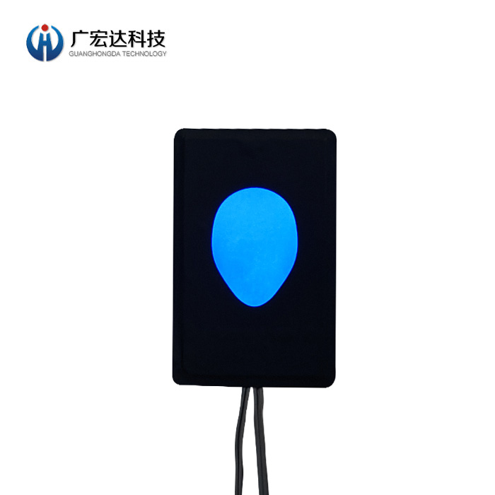 源头生产厂家外星人电脑LOGO导光片发光LOGO