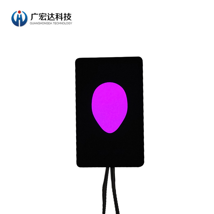 源头生产厂家外星人电脑LOGO导光片发光LOGO