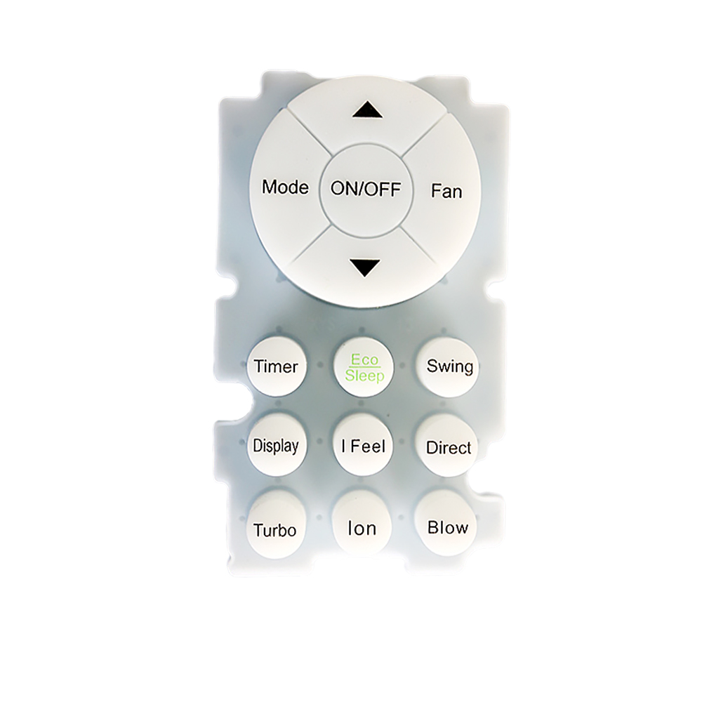 定制键盘供应商柔性键盘OEM/ODM优质硅胶按钮RUB胶锅仔贴片橡胶面板盖防水薄膜开关