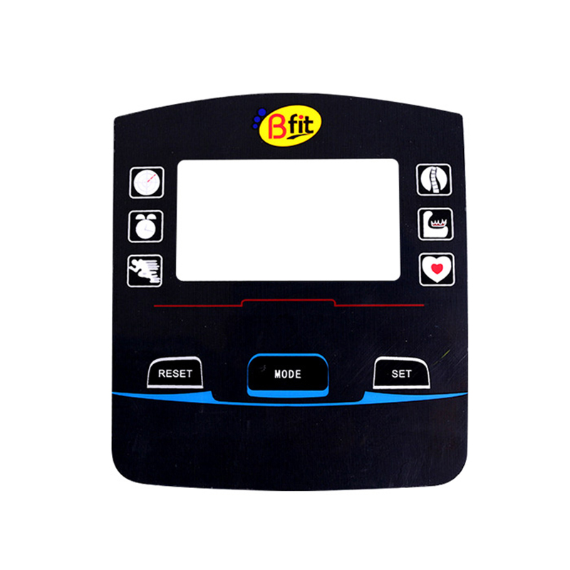 定制OEM服务工厂销售生产厂家家用简易跑步机控制面板薄膜开关