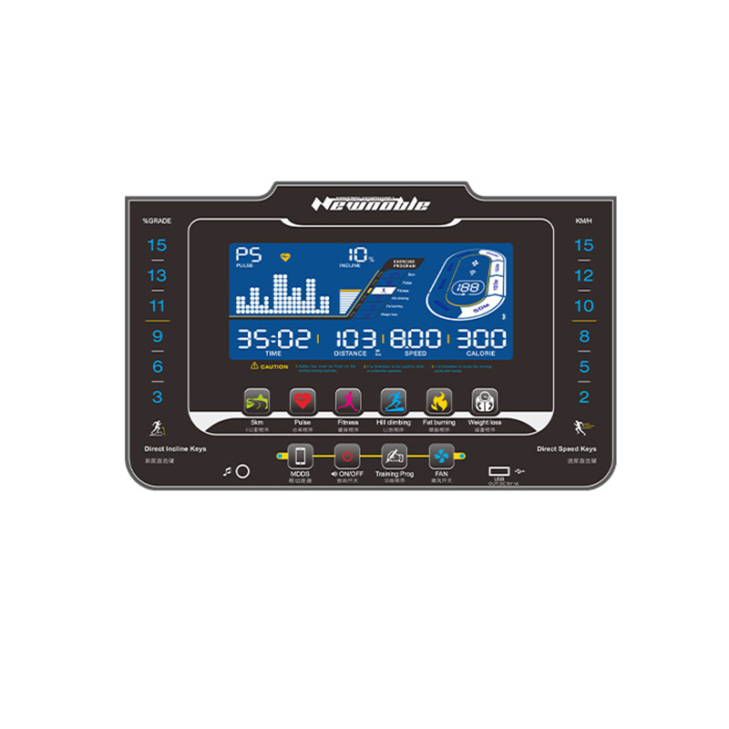 定制OEM服务工厂销售生产厂家家用简易跑步机控制面板薄膜开关