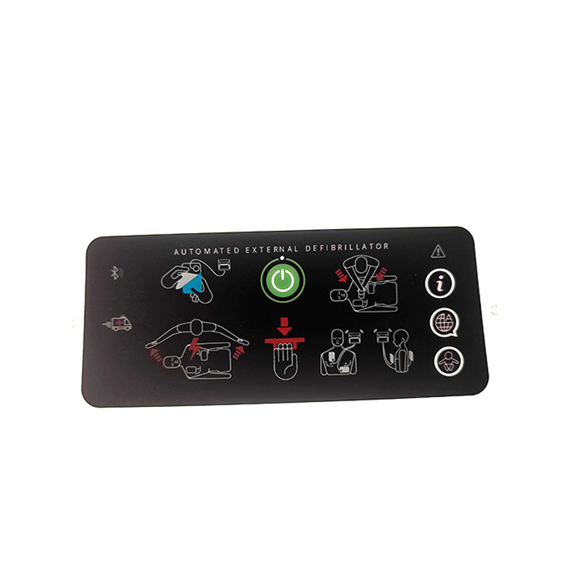 定制OEM服务生产厂家医疗仪器心脏除震仪操作薄膜面板薄膜开关